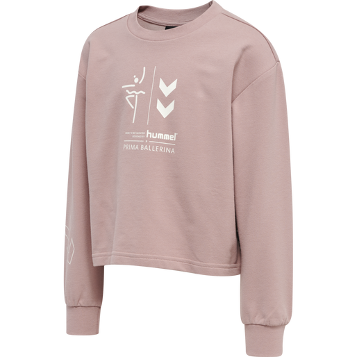 hmlPRIMA BEE SWEATSHIRT, WOODROSE, packshot