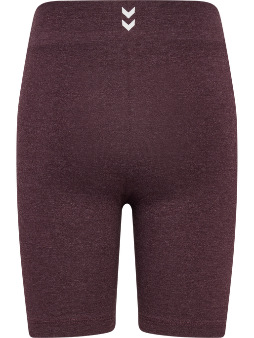 hmlJR LOGO SHORT  TIGHTS, FUDGE MELANGE hmlJR LOGO SHORT  TIGHTS, FUDGE MELANGE, packshot