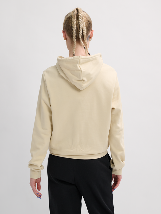 hmlPAOLA REGULAR HOODIE, VANILLA ICE, model