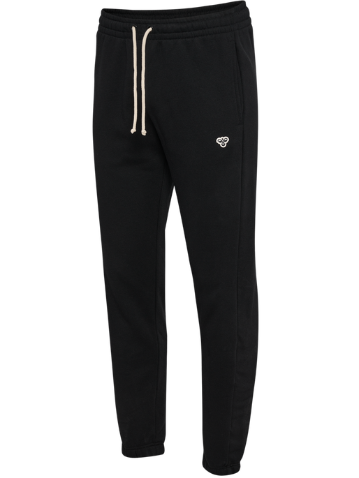 hmlLOOSE SWEATPANT BEE, BLACK, packshot