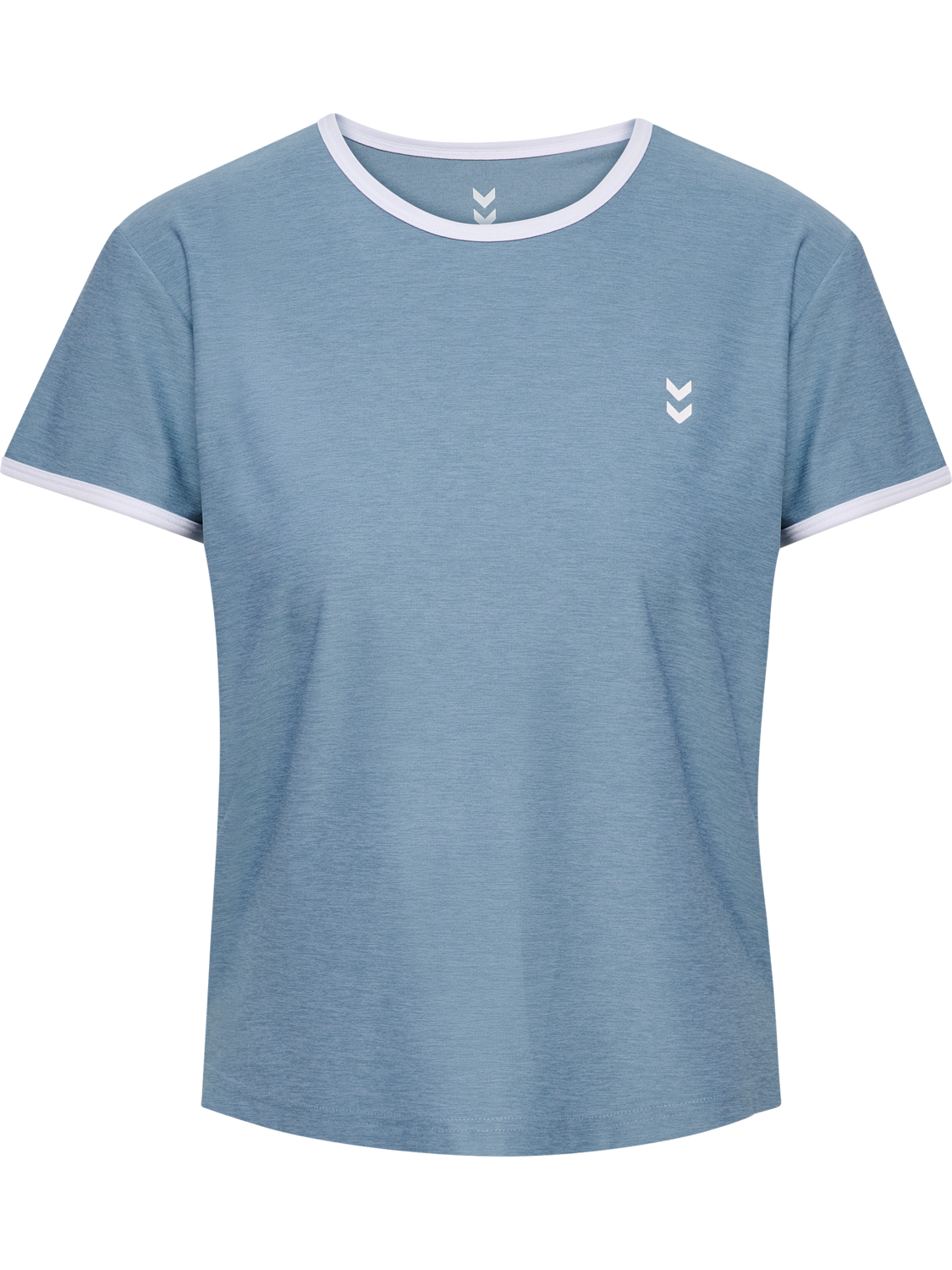 hmlPULSE CIMA T-SHIRT S/S, FADED DENIM, packshot