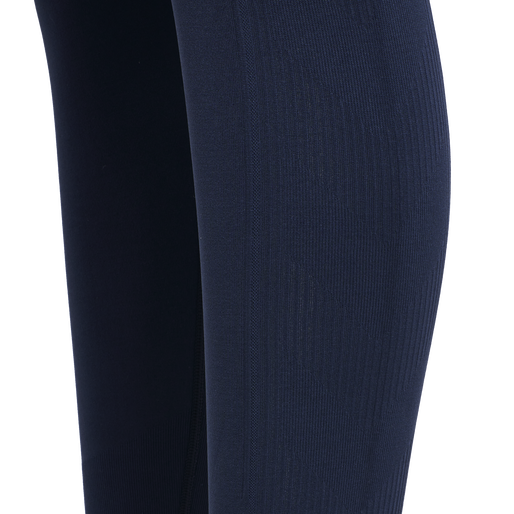 hmlTIF SEAMLESS HIGH WAIST TIGHTS, BLACK IRIS hmlTIF SEAMLESS HIGH WAIST TIGHTS, BLACK IRIS, packshot