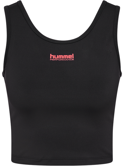 hmlHIIT INTENSITY W TOP, BLACK hmlHIIT INTENSITY W TOP, BLACK, packshot