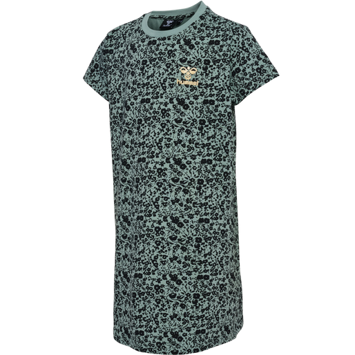 hmlMEJSE DRESS S/S, CHINOIS GREEN, packshot