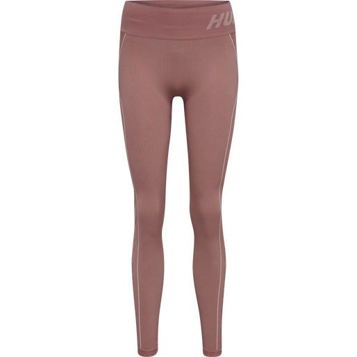 hmlTE CHRISTEL SEAMLESS MW TIGHTS, WITHERED ROSE, packshot