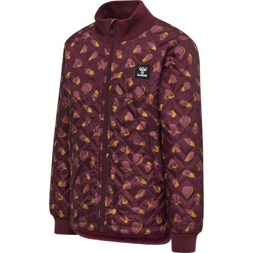 hmlTULE THERMO JACKET, WINDSOR WINE, packshot