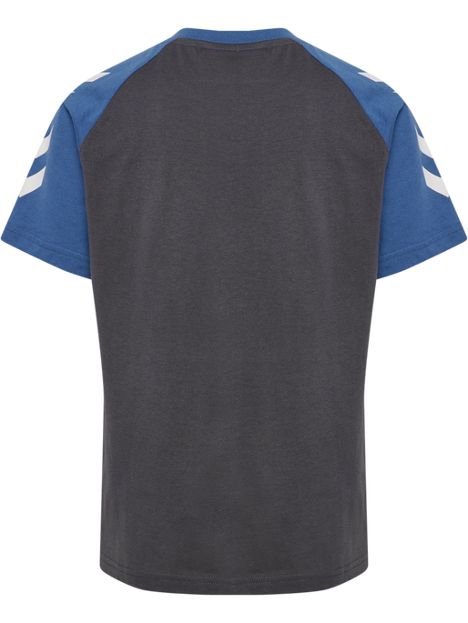 hmlJR LOGO T-SHIRT S/S, EBONY, packshot