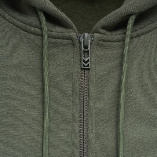 hmlNONI ZIP HOODIE, BEETLE, packshot