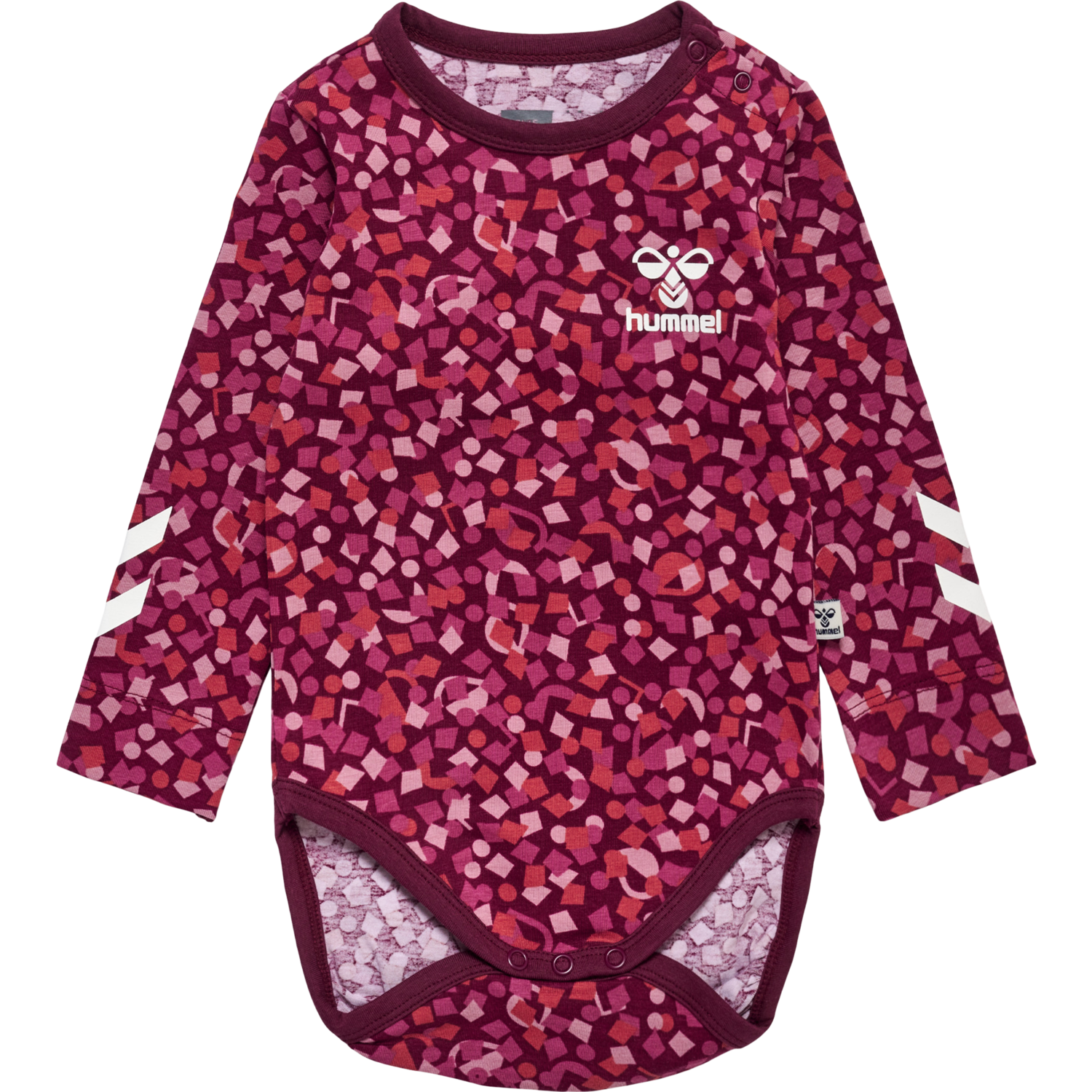 hmlCONFETTI BODY L/S, WINDSOR WINE, packshot