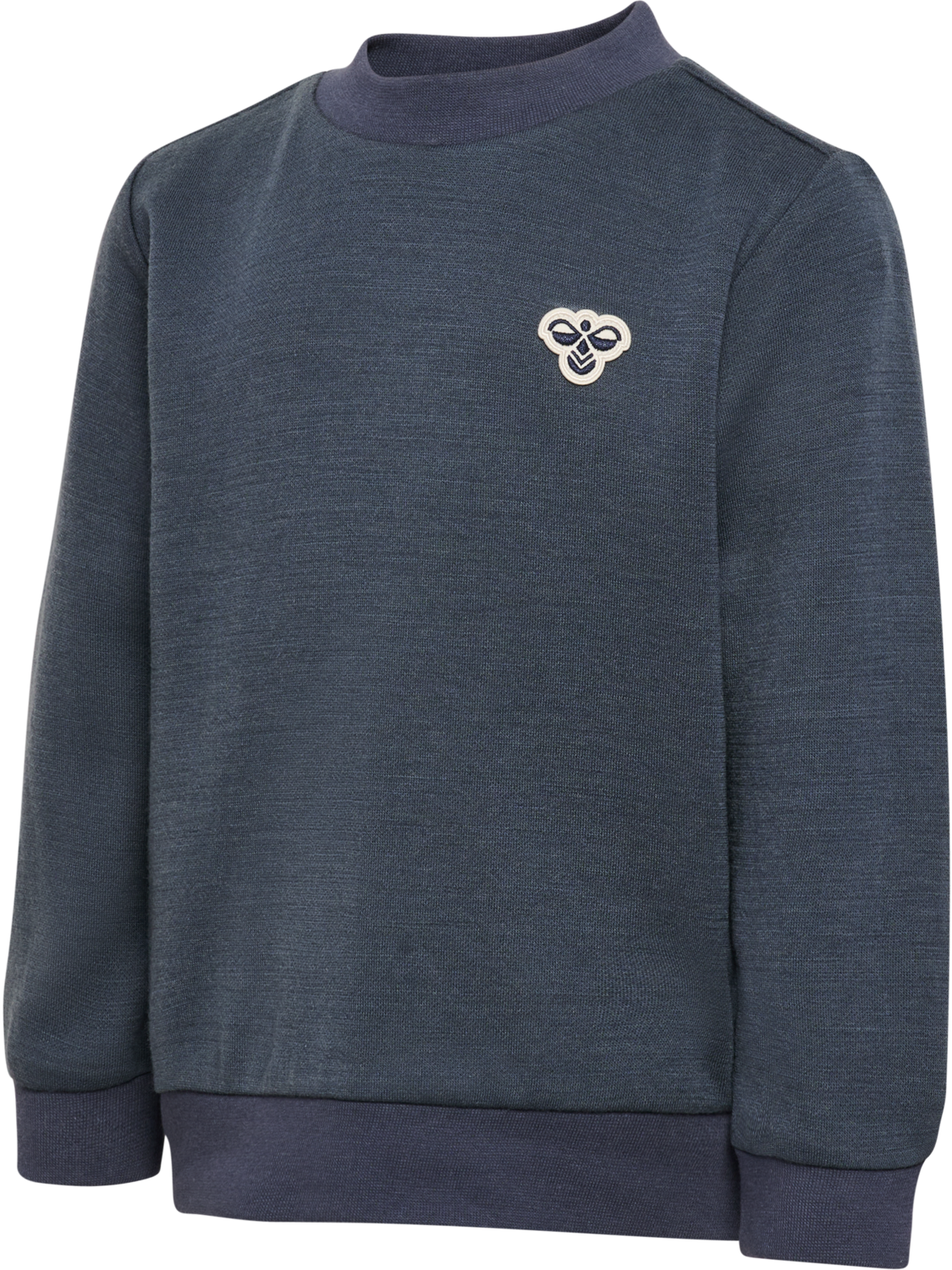 hmlMINI WOOL SWEATSHIRT BEE, OMBRE BLUE, packshot