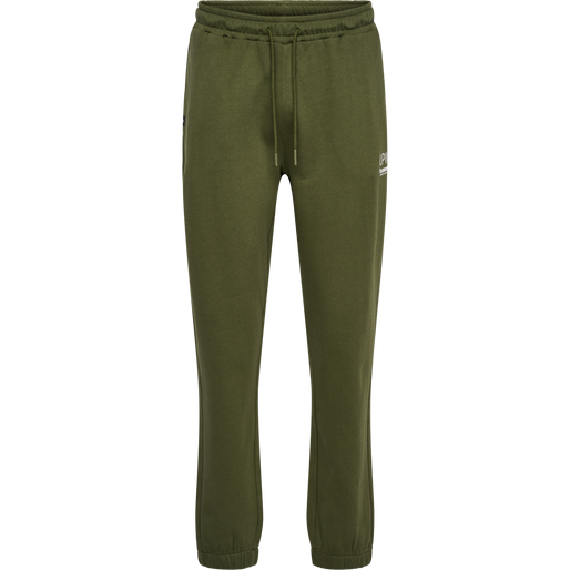 hmlLP10 LOOSE SWEATPANTS, IVY GREEN hmlLP10 LOOSE SWEATPANTS, IVY GREEN, packshot