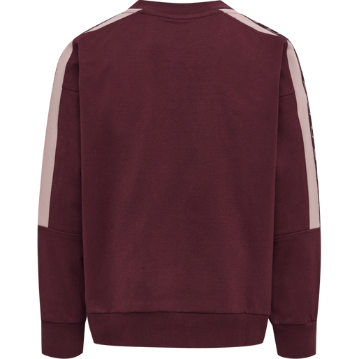 hmlAUDREY SWEATSHIRT, WINDSOR WINE, packshot