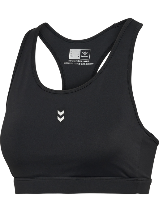 hmlULTIMATE SPORTS BRA, BLACK hmlULTIMATE SPORTS BRA, BLACK, packshot