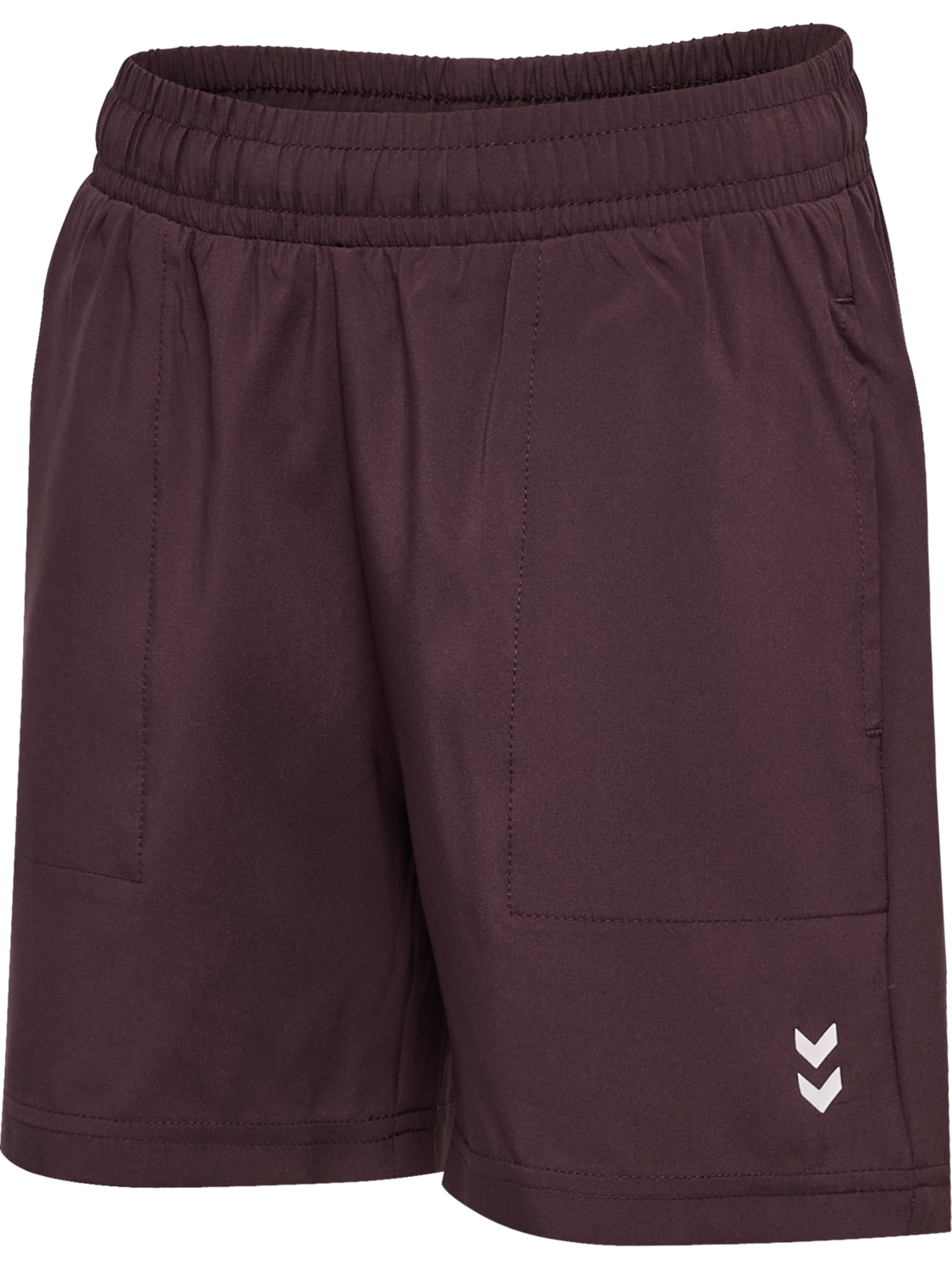 hmlJR PULSE WORKOUT SHORTS, FUDGE, packshot