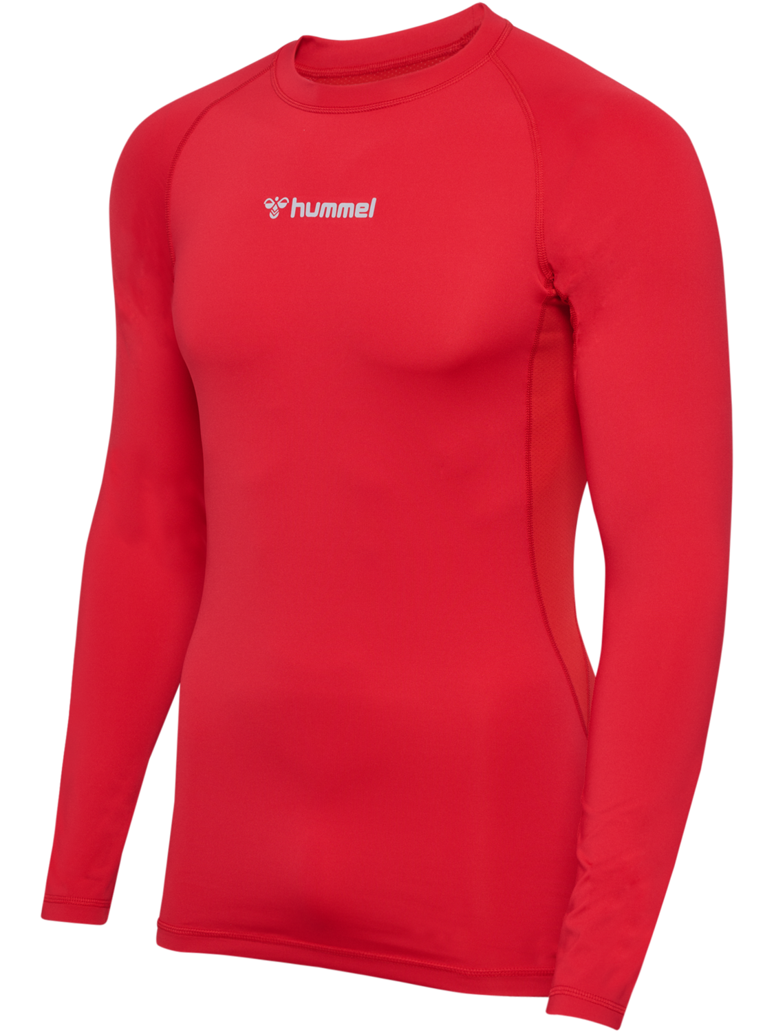 hmlBL PERFORMANCE TEE L/S, TRUE RED, packshot