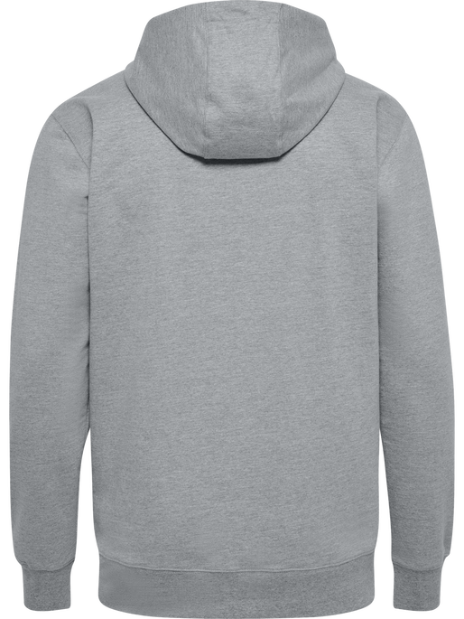 hmlGO 2.0 ZIP HOODIE, GREY MELANGE hmlGO 2.0 ZIP HOODIE, GREY MELANGE, packshot