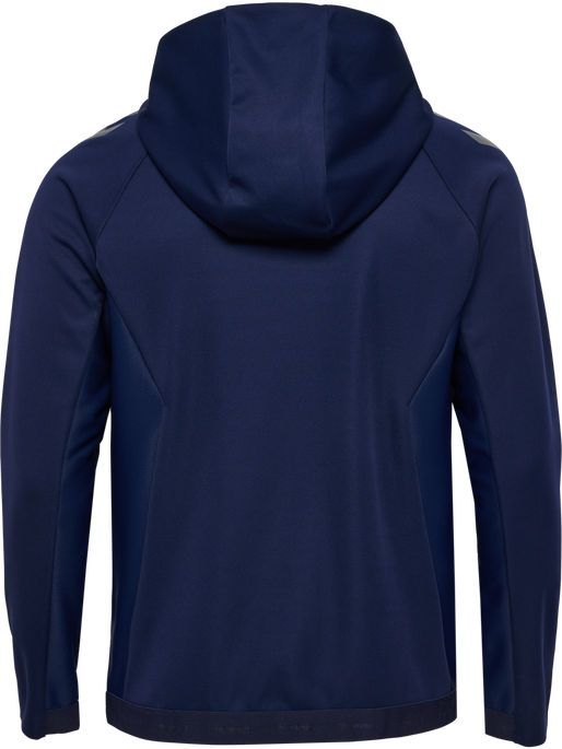 hmlCIMA 2.0 ZIP HOODIE, MARINE, packshot