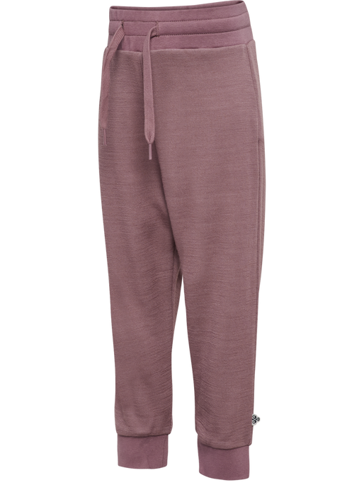 hmlMINI WOOL PANTS, TWILIGHT MAUVE hmlMINI WOOL PANTS, TWILIGHT MAUVE, packshot