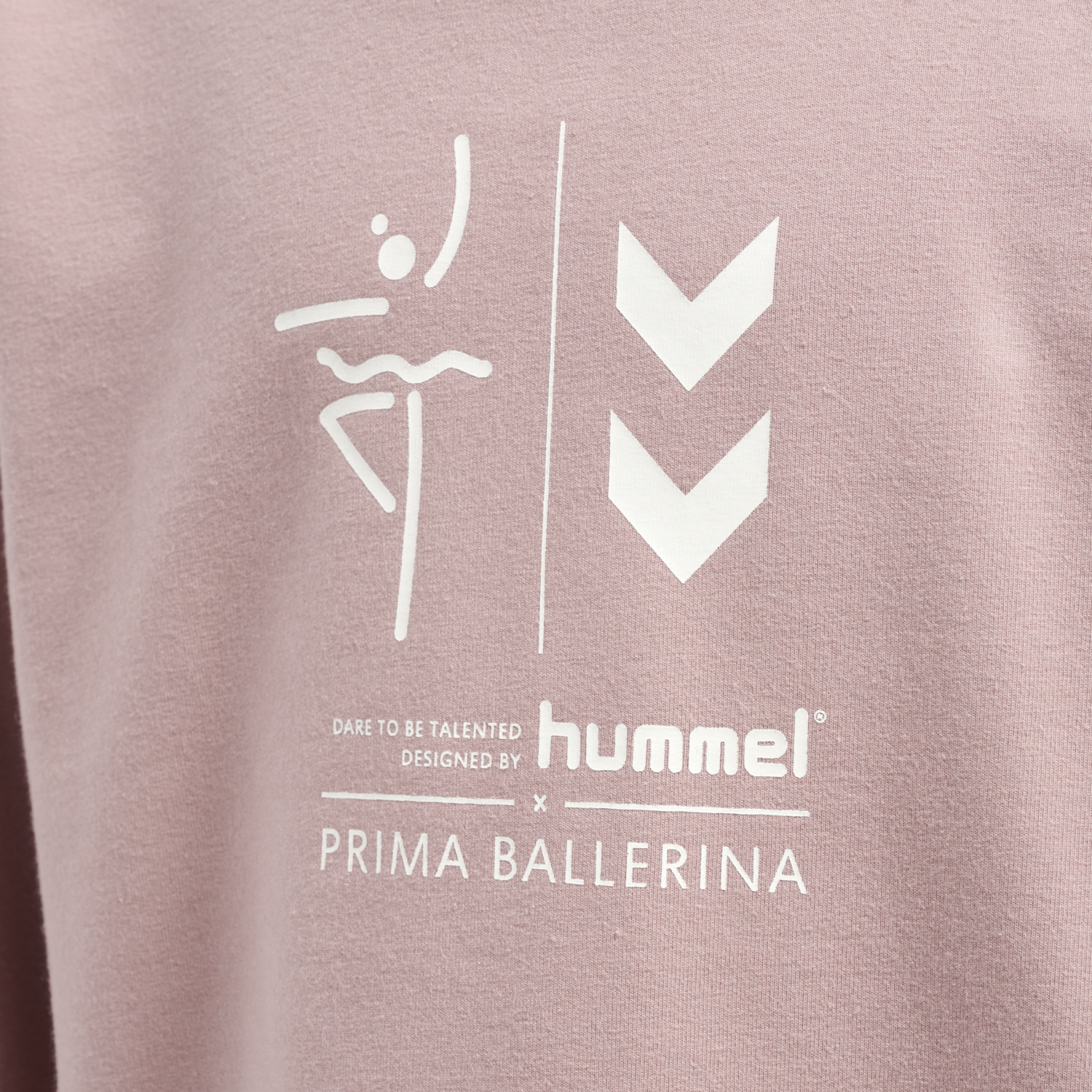 hmlPRIMA BEE SWEATSHIRT, WOODROSE, packshot