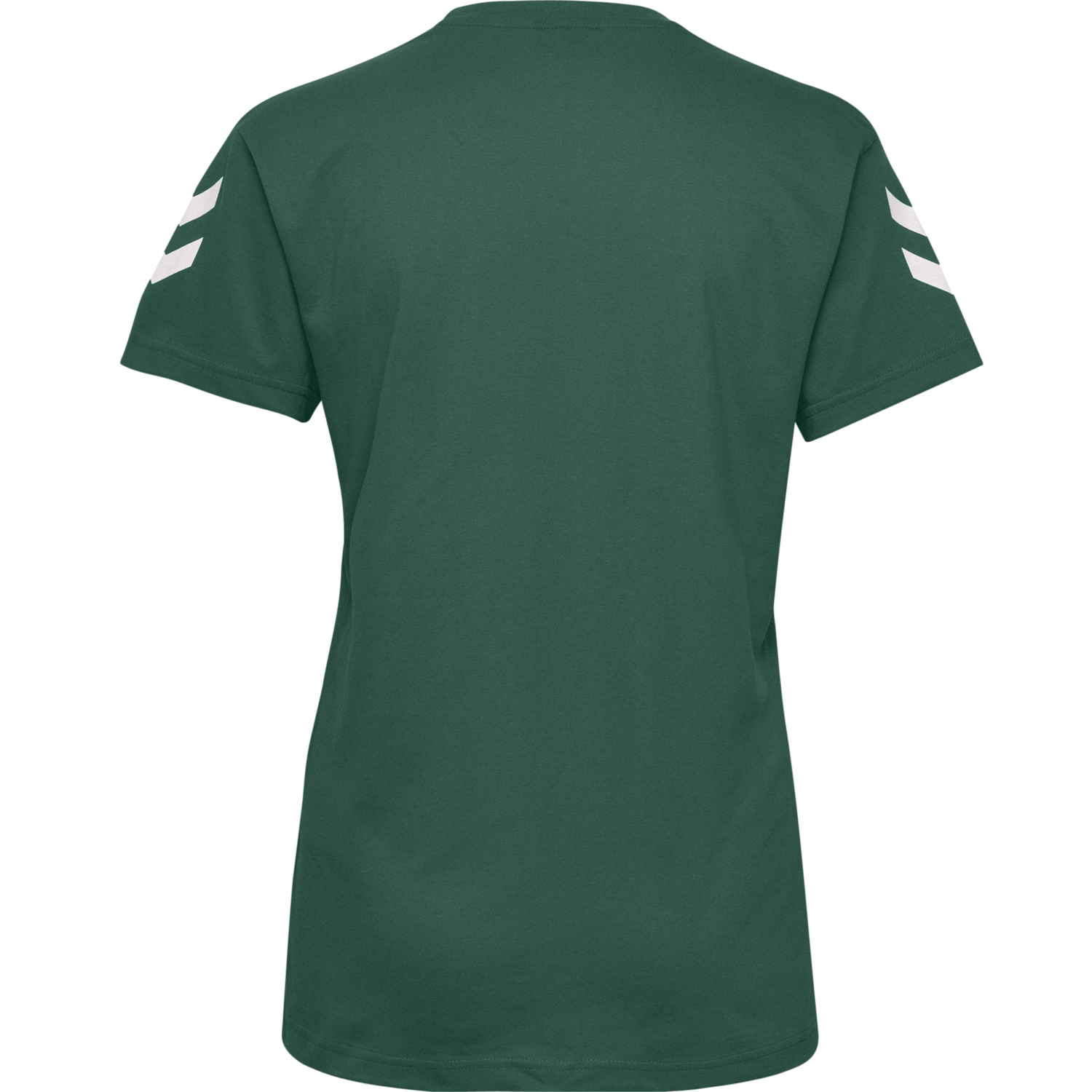 HUMMEL GO COTTON T-SHIRT WOMAN S/S, EVERGREEN, packshot