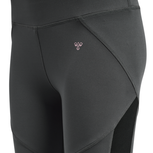 hmlNORMA HIGH WAIST TIGHTS, ASPHALT, packshot