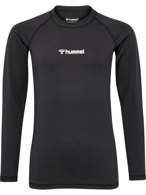 hmlBL PERFORMANCE TEE L/S KIDS, BLACK hmlBL PERFORMANCE TEE L/S KIDS, BLACK, packshot