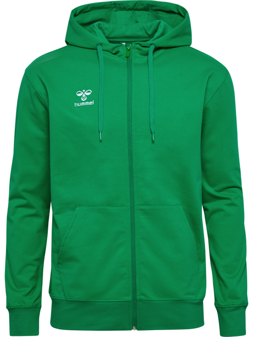 hmlGO 2.0 ZIP HOODIE, JELLY BEAN, packshot