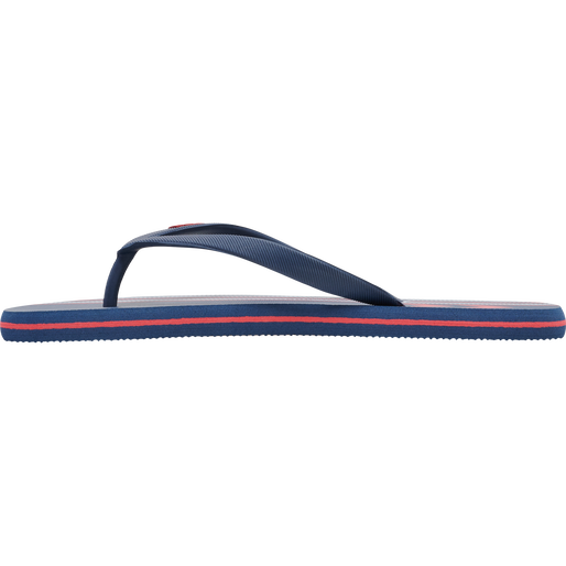 MULTI STRIPE FLIP FLOP, BLACK IRIS/FLAME SCARLET, packshot