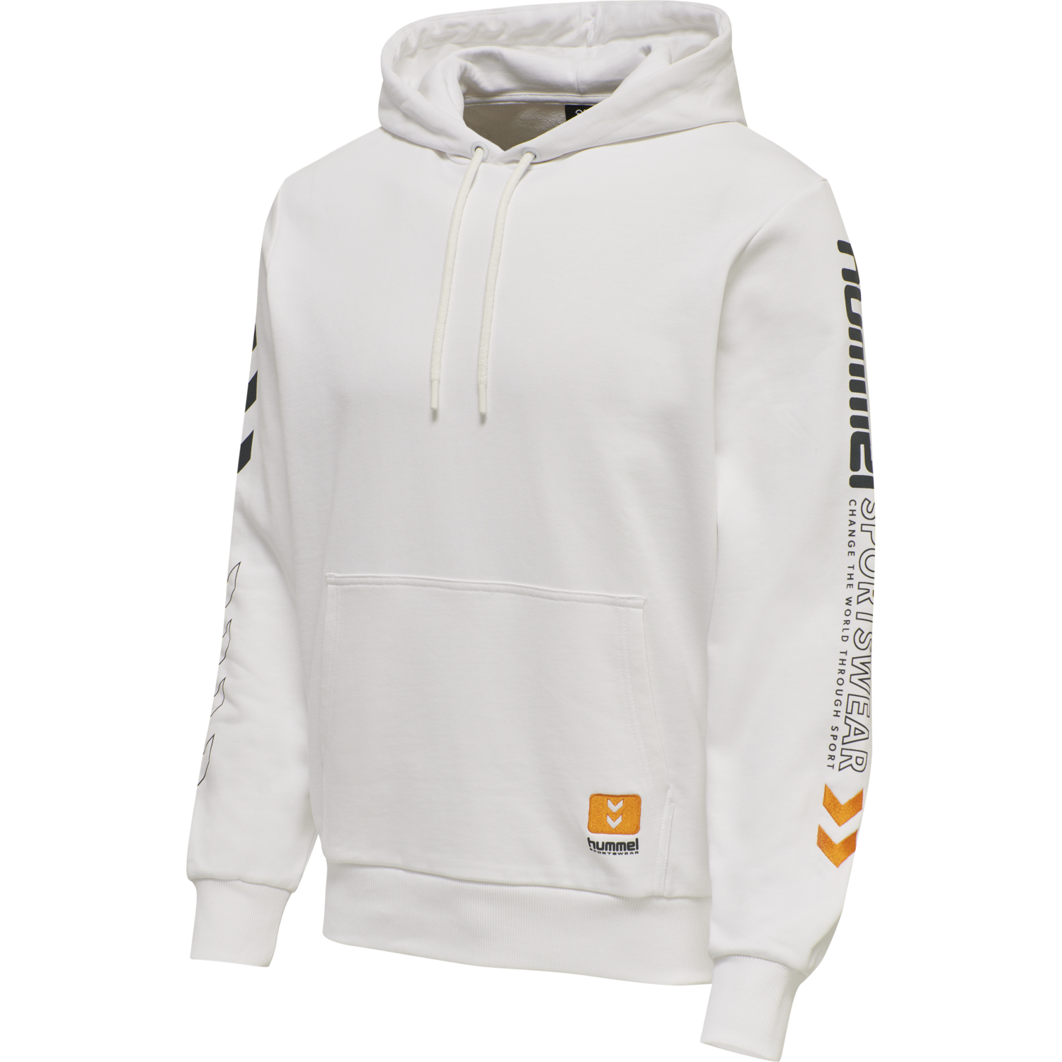 hmlLGC BIRK HOODIE, WHITE, packshot