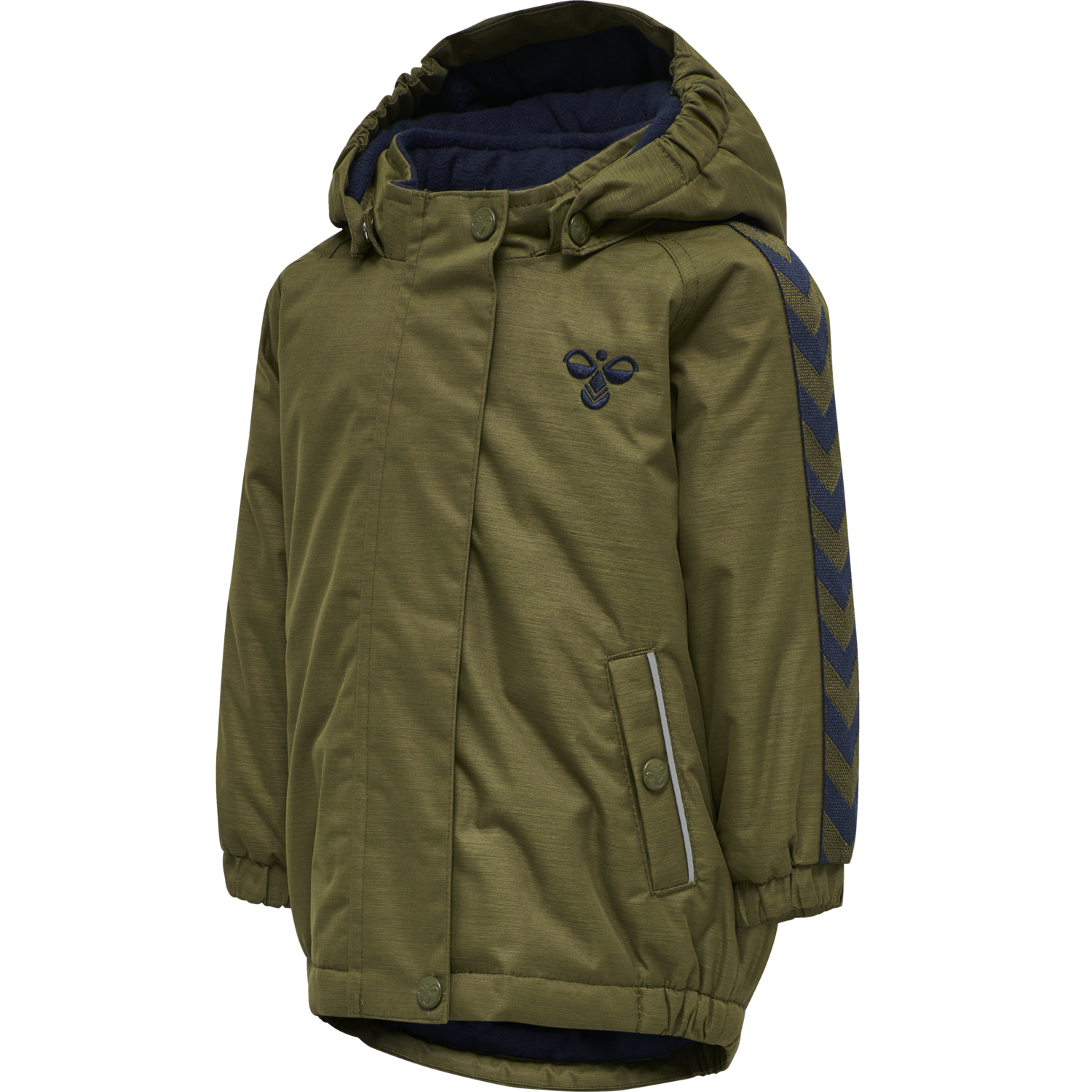hmlPOLAR JACKET, DARK OLIVE, packshot