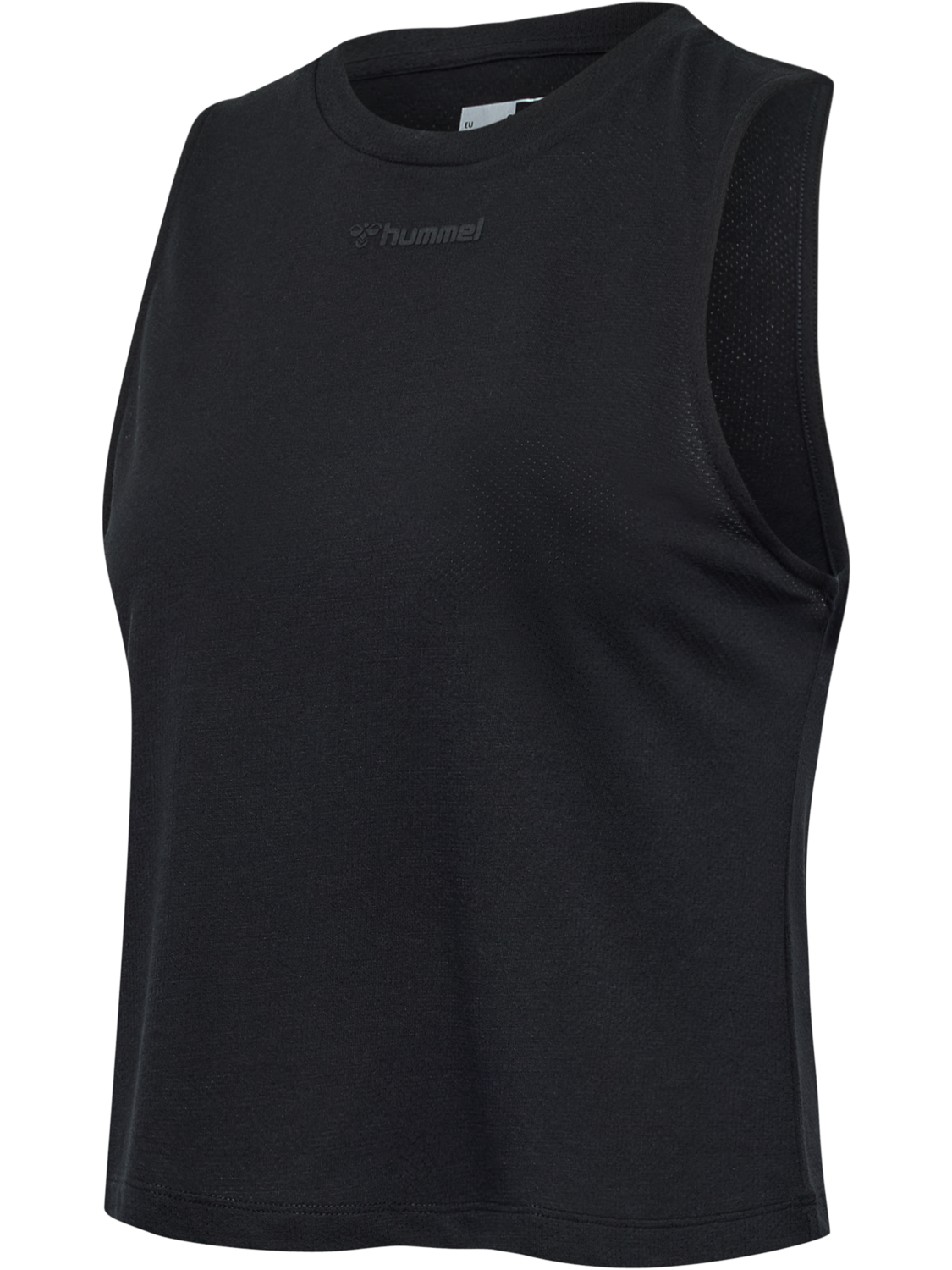 hmlMT VANJA SHORT MUSCLE TANKTOP, BLACK, packshot