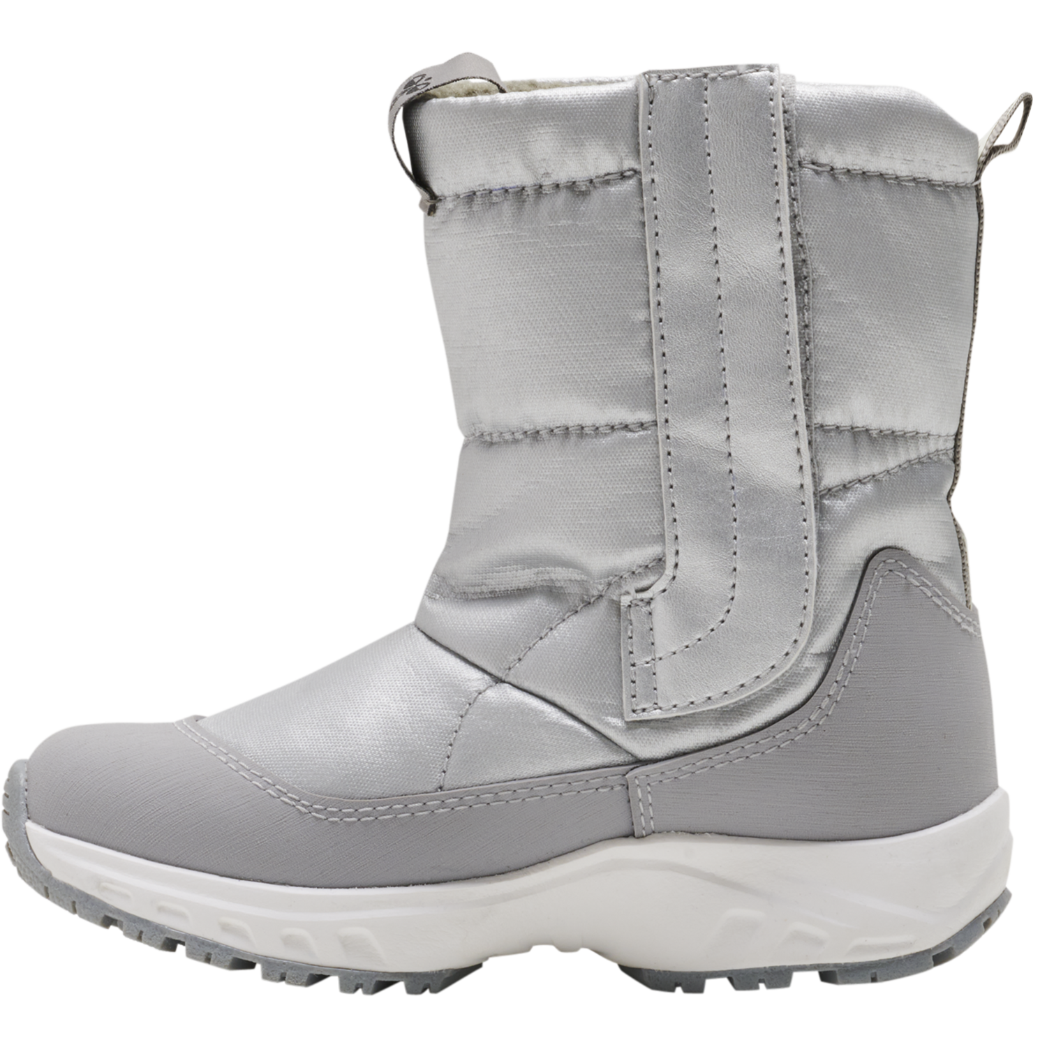 ROOT PUFFER RECYCLED TEX INFANT, SILVER, packshot