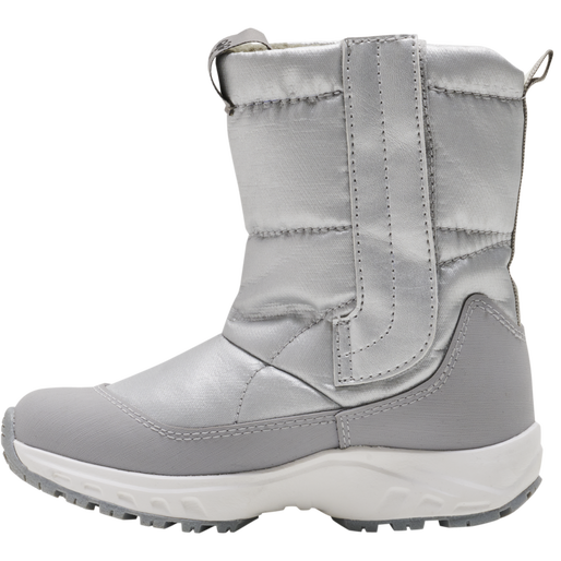 ROOT PUFFER BOOT RECYCLED TEX INFANT, SILVER, packshot