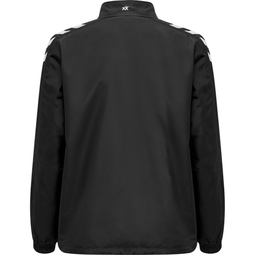 hmlCORE XK MICRO ZIP JACKET KIDS, BLACK hmlCORE XK MICRO ZIP JACKET KIDS, BLACK, packshot