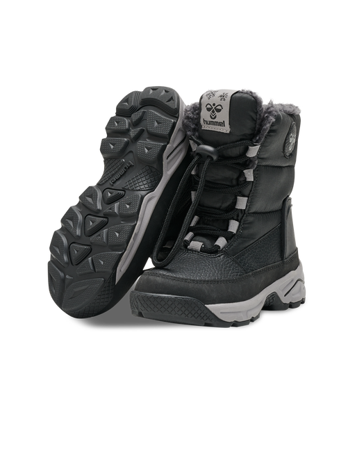 SNOW BOOT LOW JR, BLACK, packshot