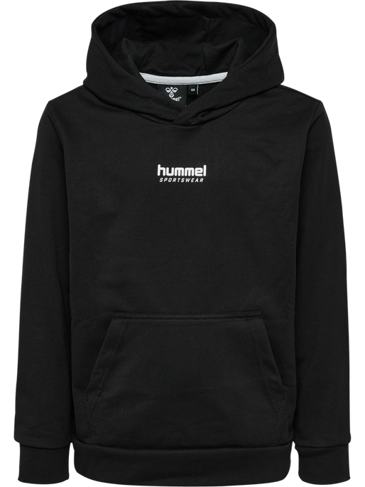 hmlCUA HOODIE, BLACK, packshot