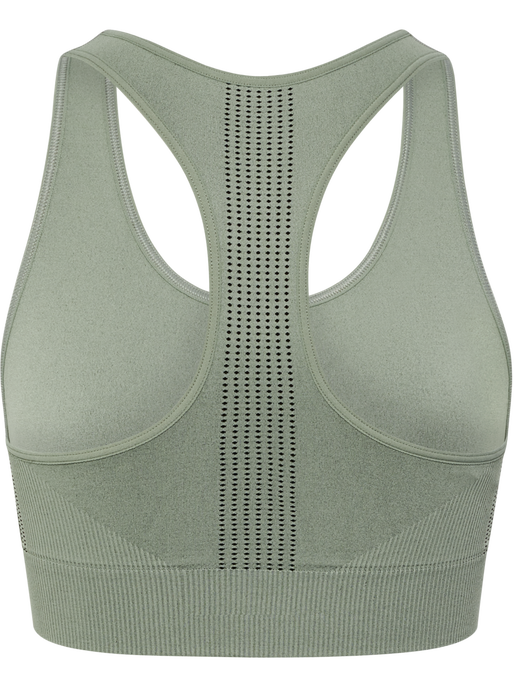 hmlMT SHAPING SEAMLESS SPORTS TOP, SEAGRASS, packshot