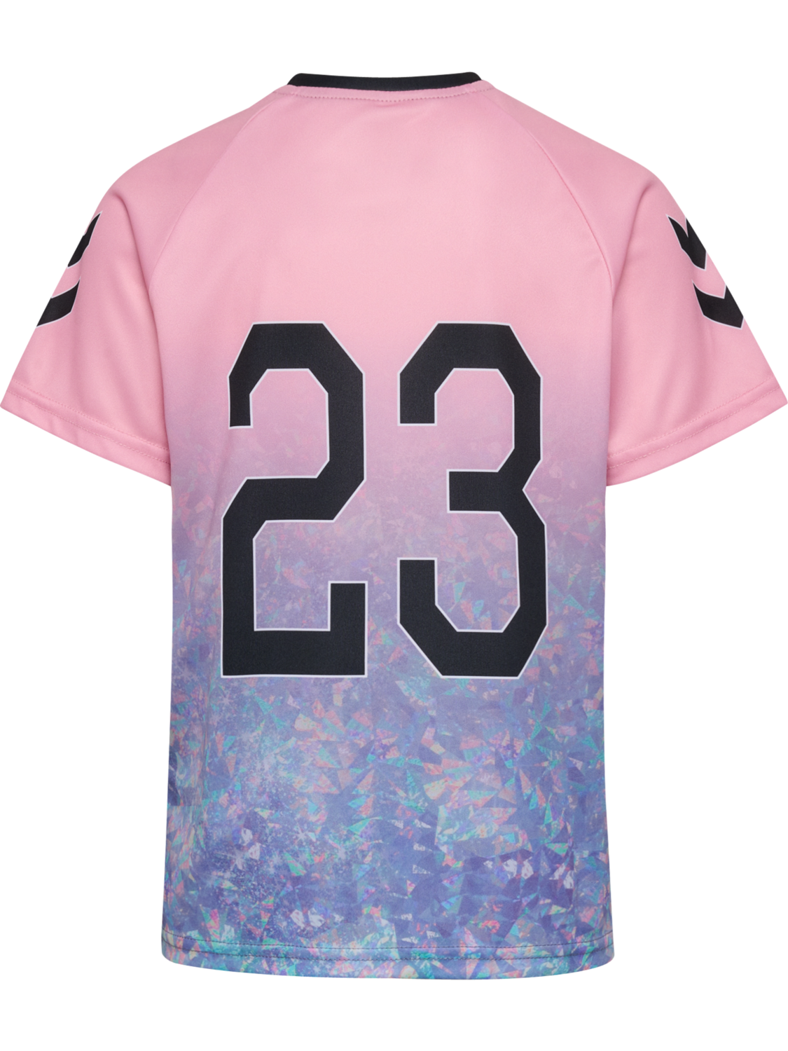 hmlSHIMMER T-SHIRT S/S, PINK NECTAR, packshot