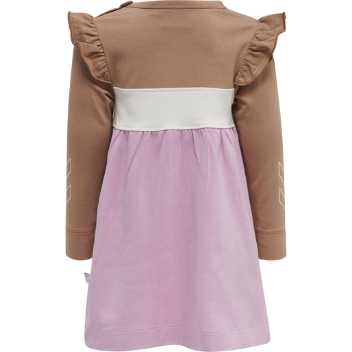 hmlJAMILA DRESS L/S, MAUVE MIST, packshot