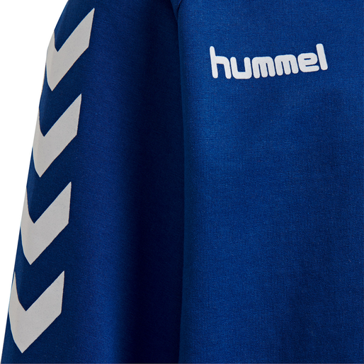 HUMMEL GO KIDS COTTON SWEATSHIRT, TRUE BLUE, packshot