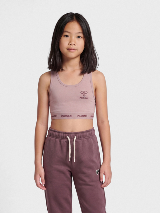 hmlCAROLINA TOP 2-PACK, WOODROSE, model