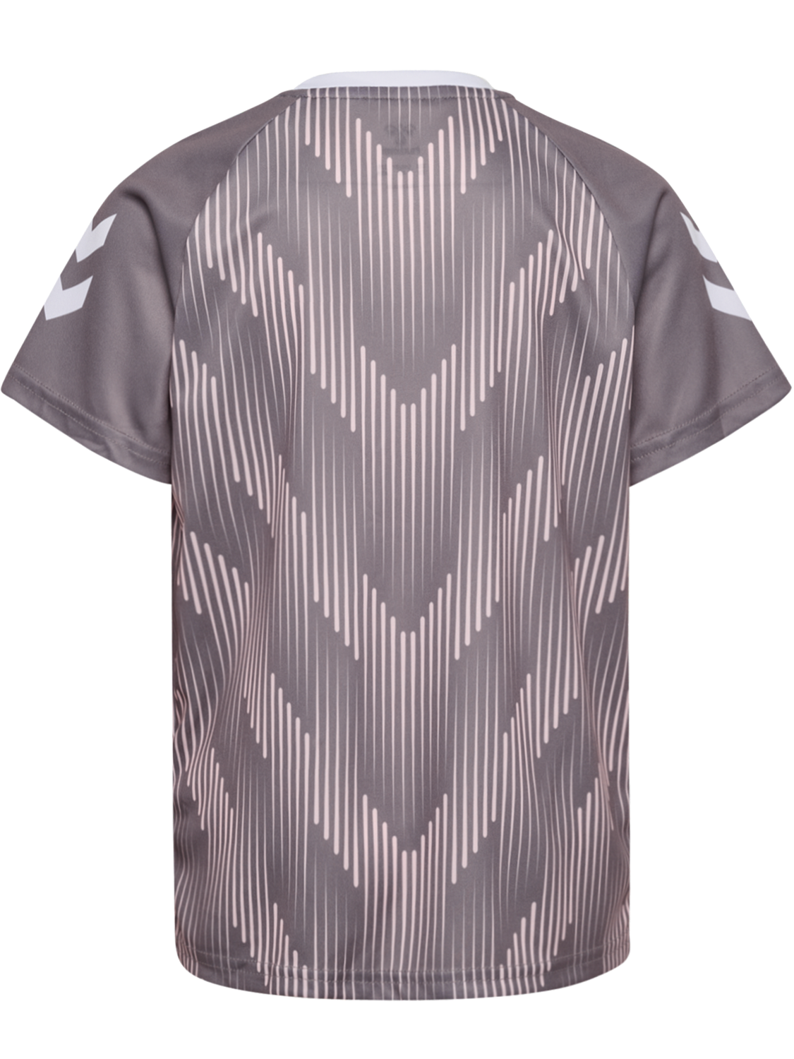 hmlJR REG SOCCER 12 T-SHIRT SS, GRAY RIDGE, packshot