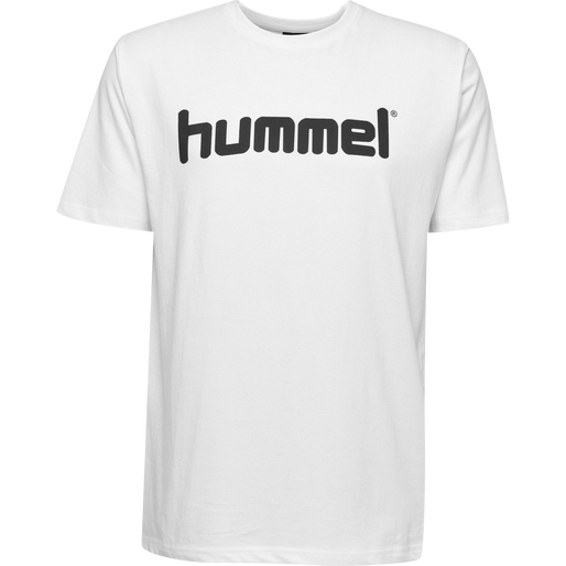 HMLGO COTTON LOGO T-SHIRT S/S, WHITE, packshot