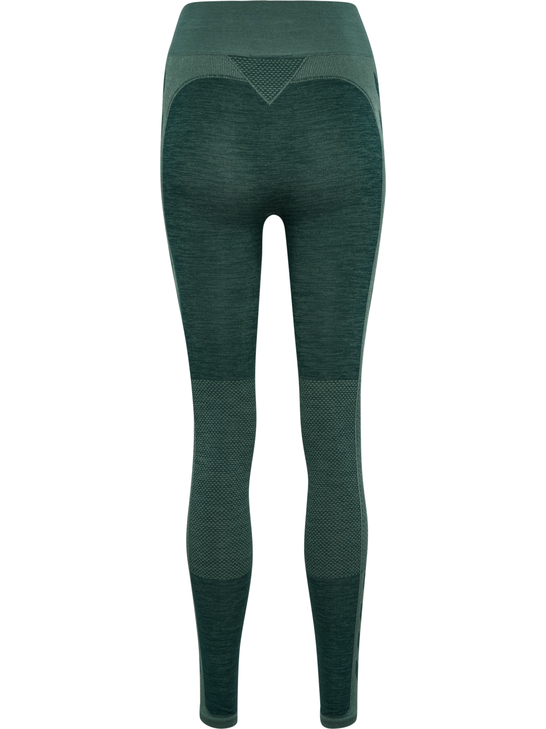 hmlCLEA SEAMLESS MID WAIST TIGHTS, GREEN GABLES/GARDEN TOPIARY ME, packshot