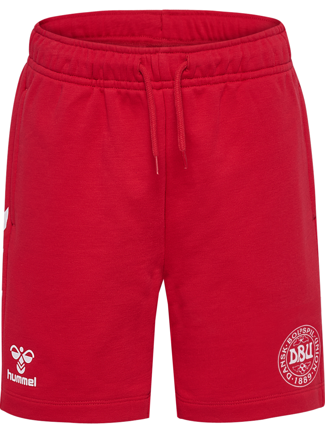 hmlJR REG DBU SHORTS, TANGO RED, packshot