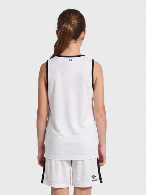 hmlCORE XK BASKET JERSEY KIDS, WHITE, model
