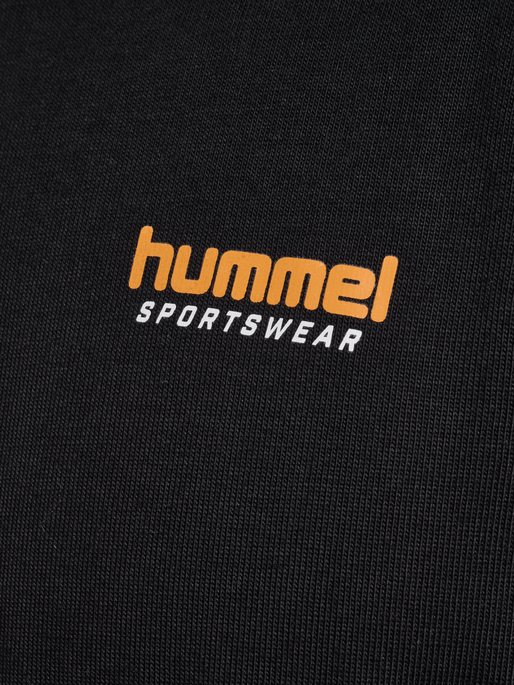 hmlLOOSE T-SHIRT L/S SW, BLACK hmlLOOSE T-SHIRT L/S SW, BLACK, packshot