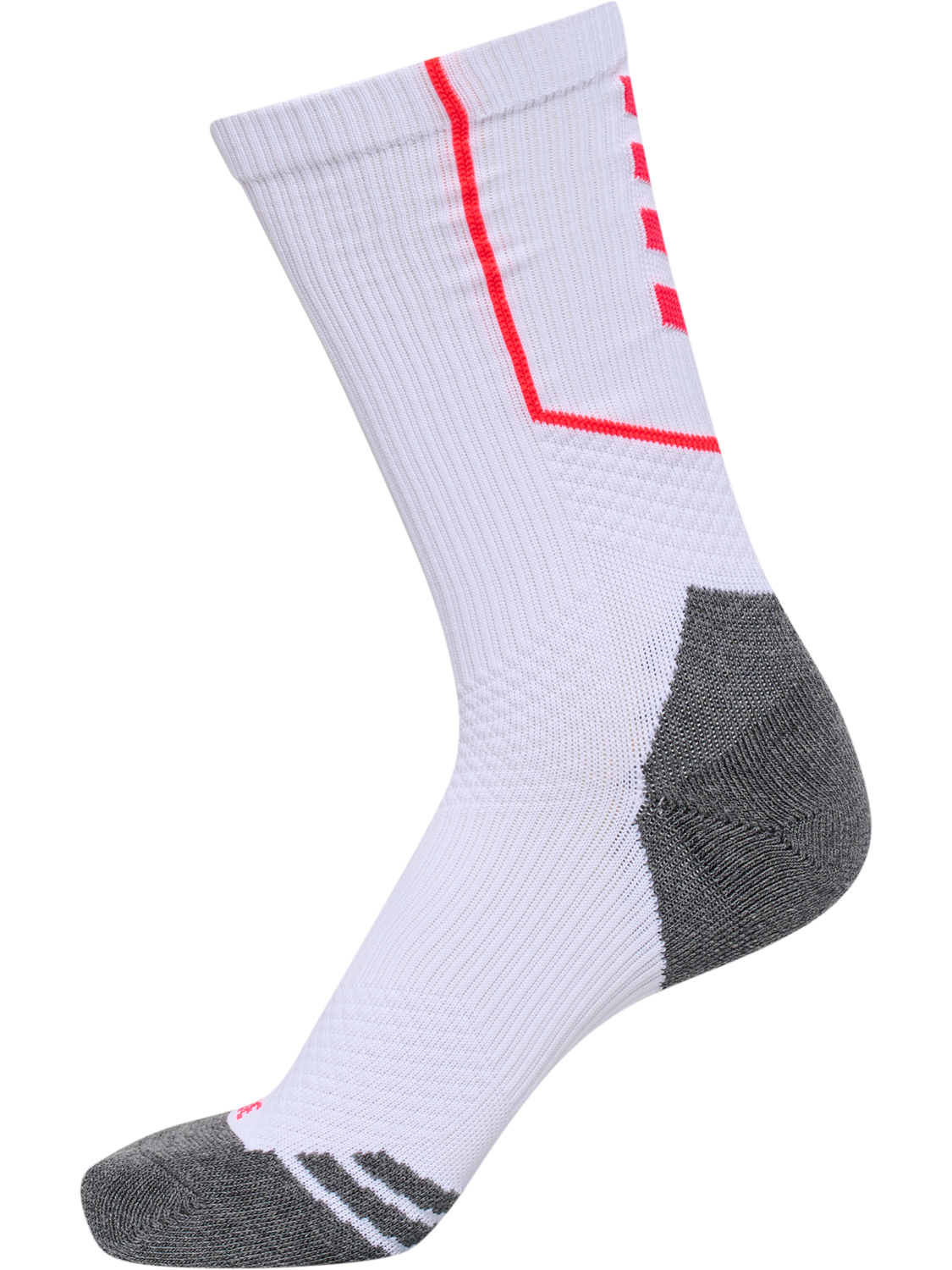 hmlPRO TRAINING SOCKS LOW, WHITE/DIVA PINK, packshot