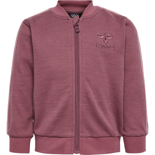 hmlWULBATO ZIP JACKET, ROSE BROWN, packshot