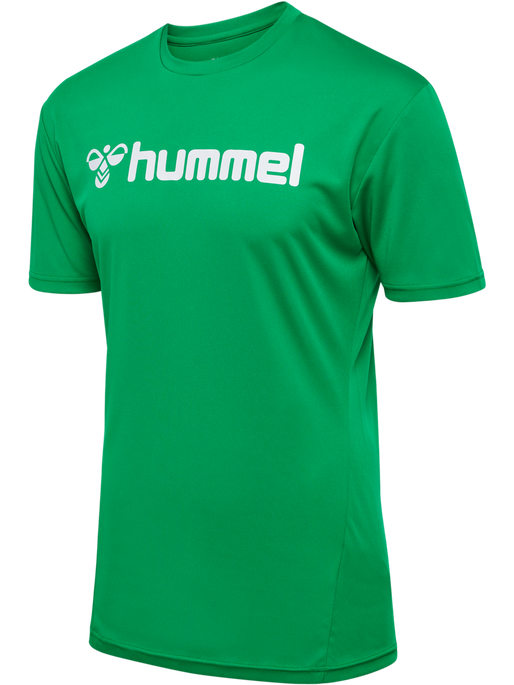 hmlLOGO JERSEY S/S, JELLY BEAN, packshot